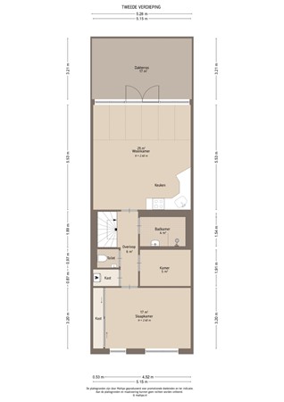 Floorplan - Watertorenlaan 11, 4141 HT Leerdam